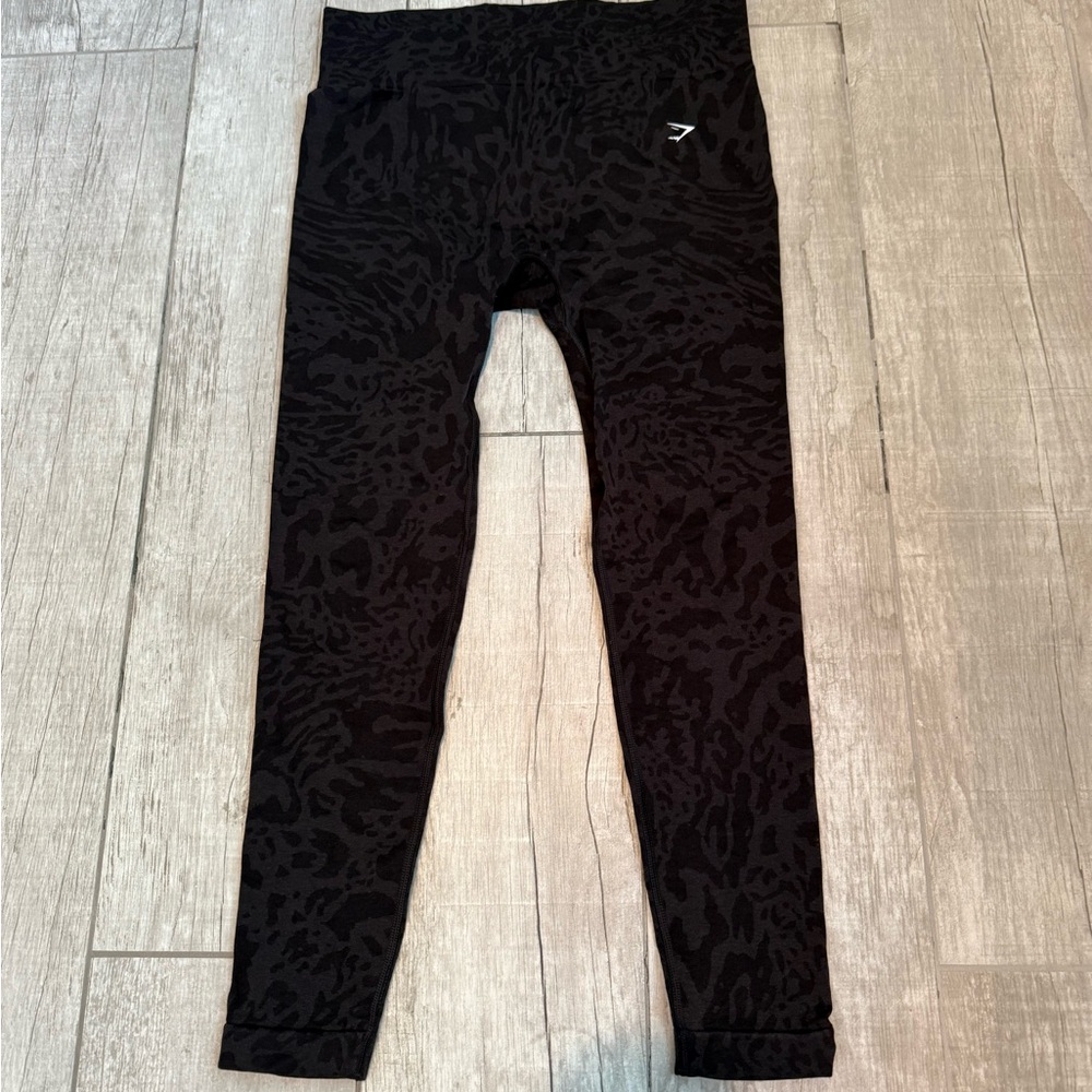 Gymshark Black Leggings Athletic Fit